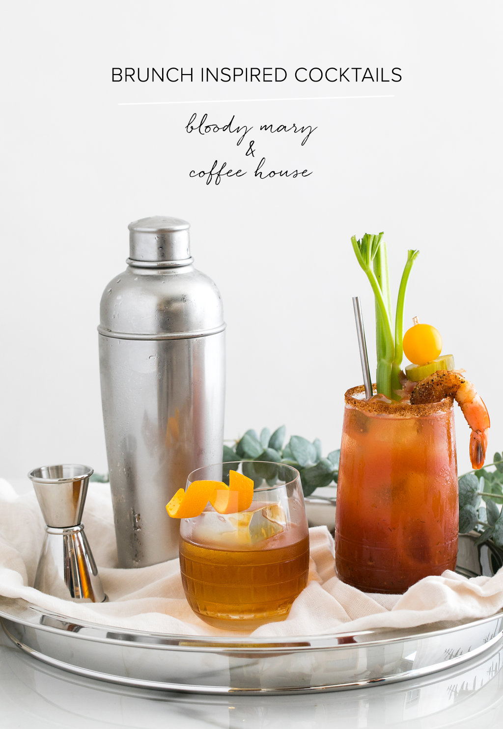 Brunch-inspired cocktails with Crate and Barrel