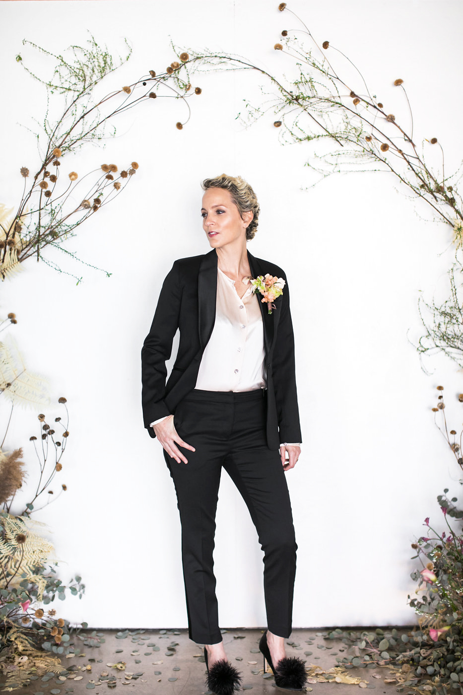 A Tuxedo for Her, By The Black Tux and BHLDN