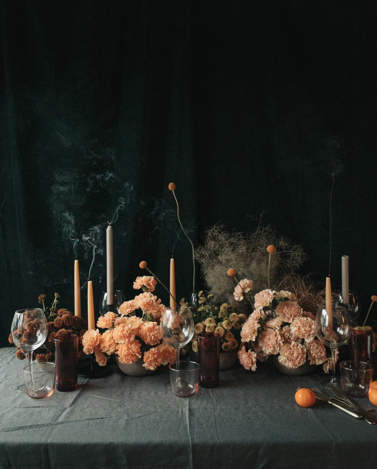 Fall table from Swallows and Damsons