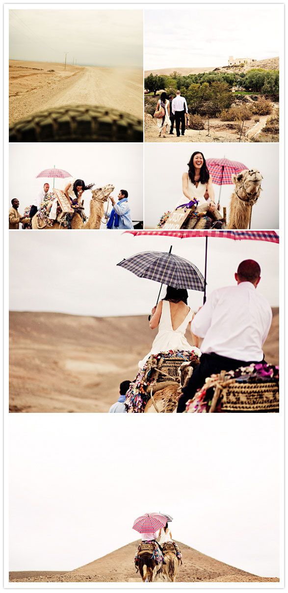 Moroccan honeymoon and a post-wedding shoot