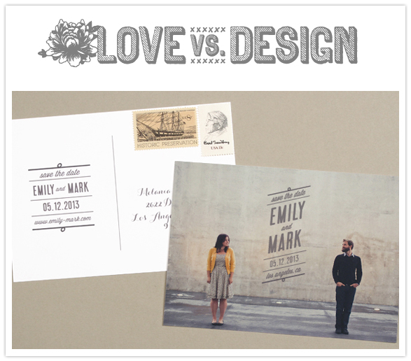 love vs design stationery