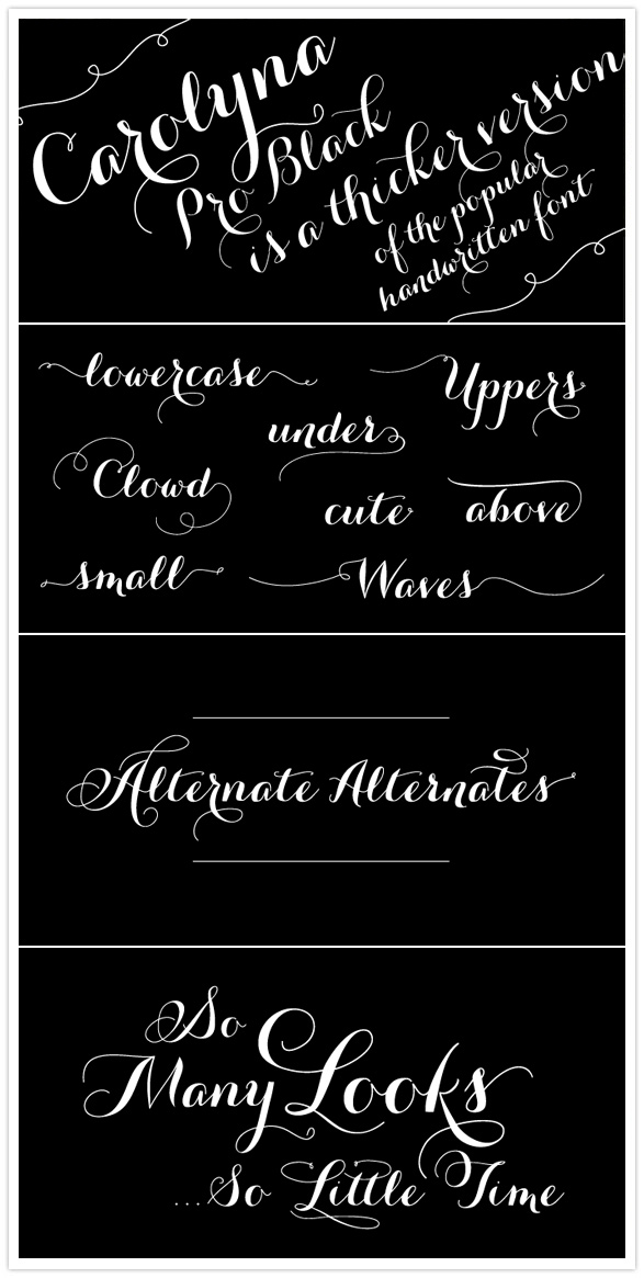 wedding calligraphy font