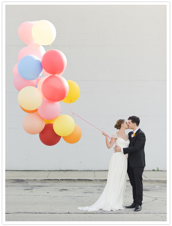 balloons as wedding decor