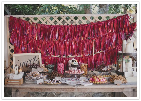 mexican-themed desserts table