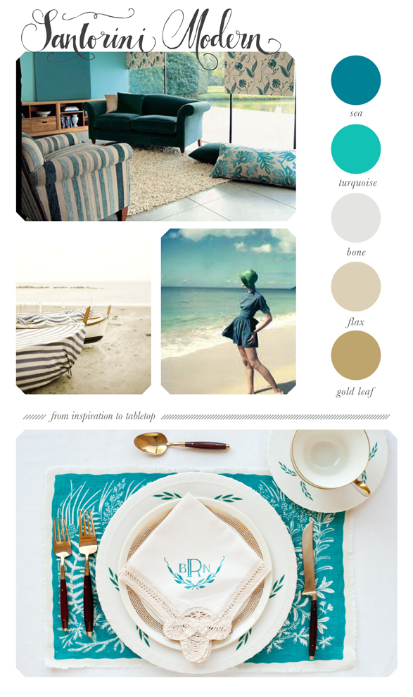 turquoise tabletop inspiration