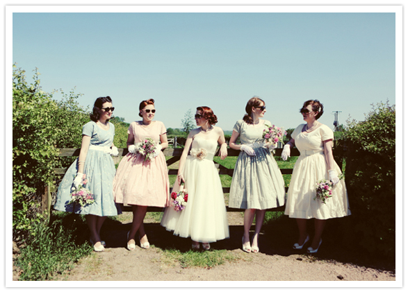 Tara Starlet vintage 50s bridesmaid dresses
