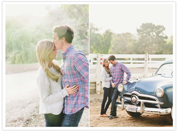 cozy fall engagement session