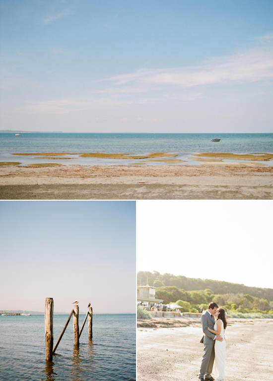 Australia beach wedding portraits