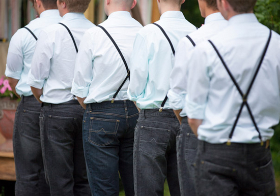 groomsmen suspenders