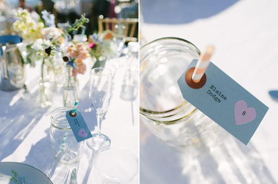 straw tag place cards