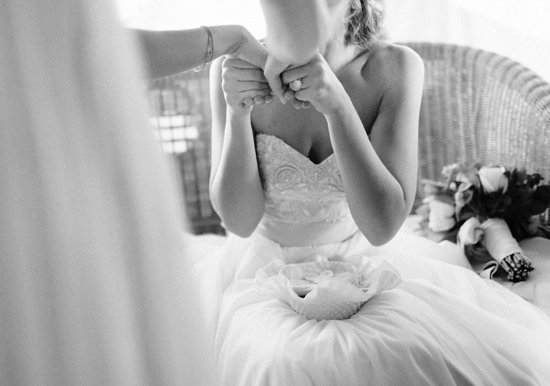 Ayesha Depala beaded wedding gown | Photo by Angelica Glass