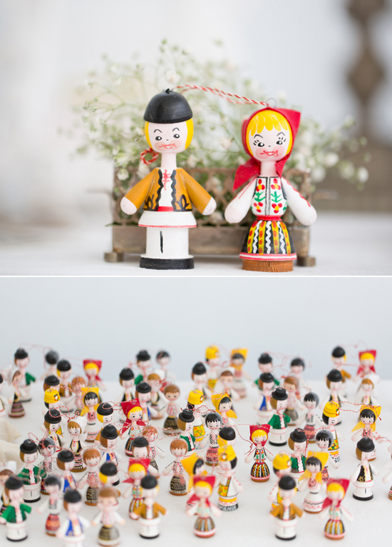 miniature Portuguese folk dolls 