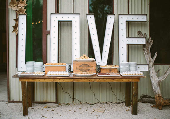 rustic dessert table | photo by Taylor Lord | 100 Layer Cake 