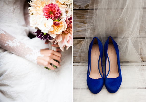 blue suede shoes | Photo by Lauren Ross | 100 Layer Cake
