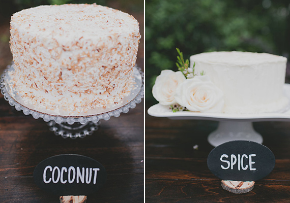 rustic cake table | photos by Nicole Roberts | 100 Layer Cake 