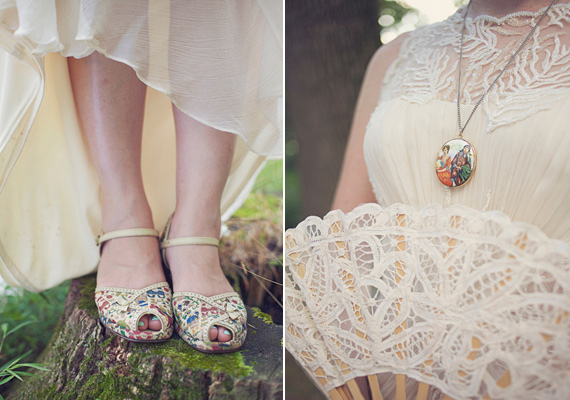 Tadashi Shoji wedding dress | photo by Brooke Courtney | 100 Layer Cake