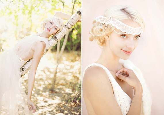 Glamorous bridal makeup and hairstyles | Gucio Photography | 100 Layer Cake