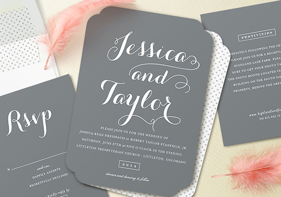 minted wedding invitations | 100 Layer Cake