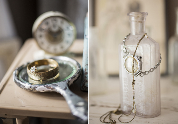 vintage wedding jewelry | photos by Mustard Seed | 100 Layer Cake