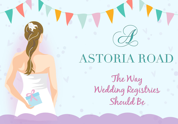 Astoria Road wedding registry | 100 Layer Cake