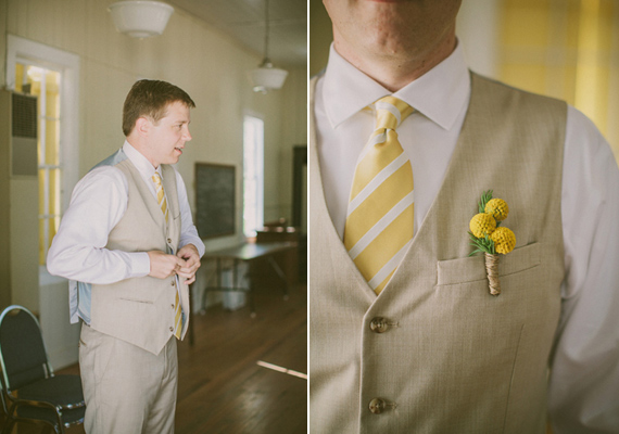 Perry Ellis grooms suit  | photo by Kris Holland | 100 Layer Cake