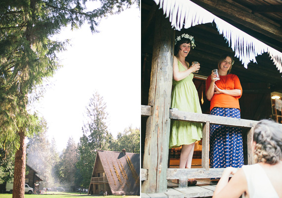 Oregon camp wedding | photos by Leah Verwey | 100 Layer Cake 