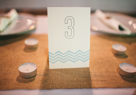 diy table number signs | photos by Leah Verwey | 100 Layer Cake 