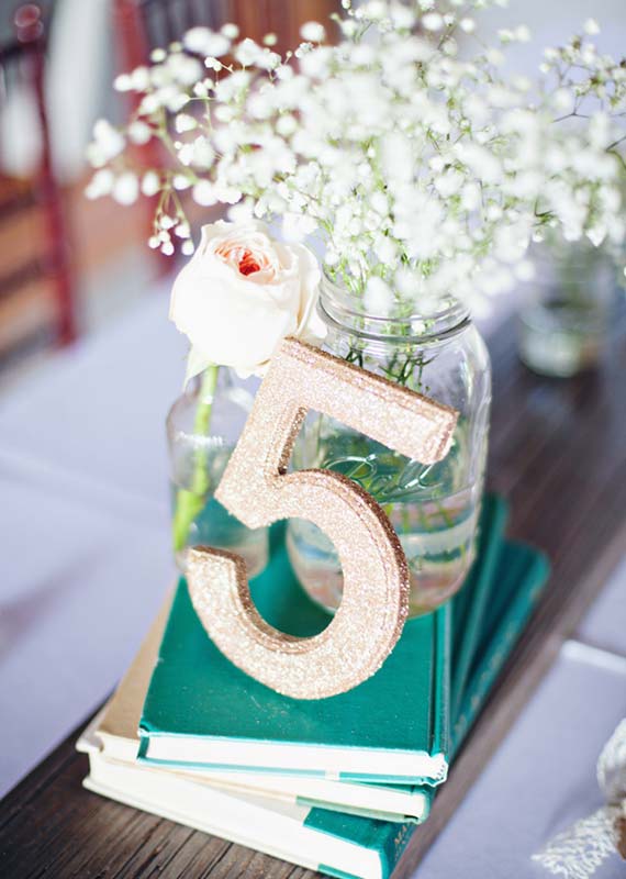 Rustic wedding reception decor | photos by Flora + Fauna | 100 Layer Cake
