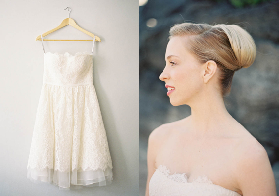 Sarah Seven wedding dress | Photo by Jen Huang | 100 Layer Cake
