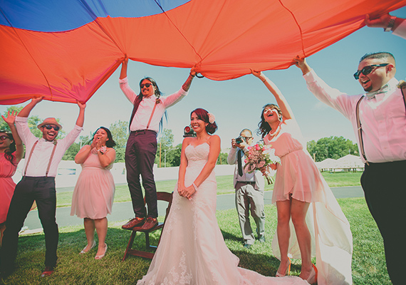 parachute first look | photo by Rock the Image | 100 Layer Cake