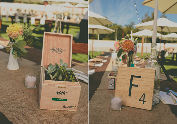 rustic wedding reception decor | photo by Rock the Image | 100 Layer Cake