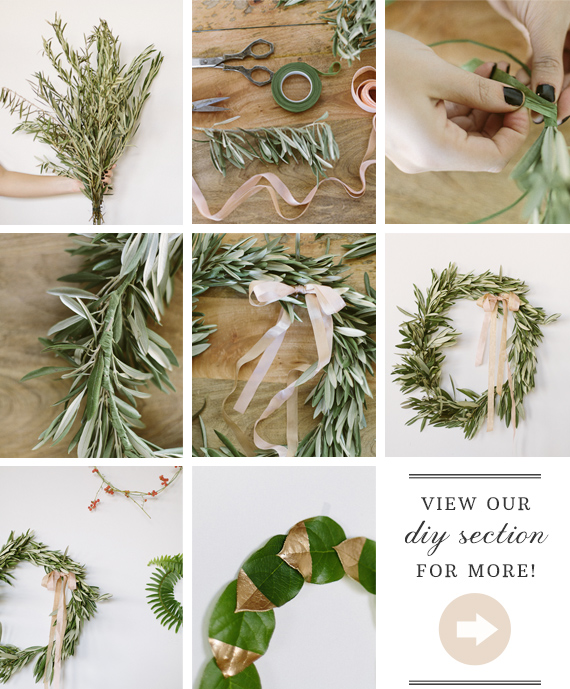 DIY holiday wreaths | 100 Layer Cake