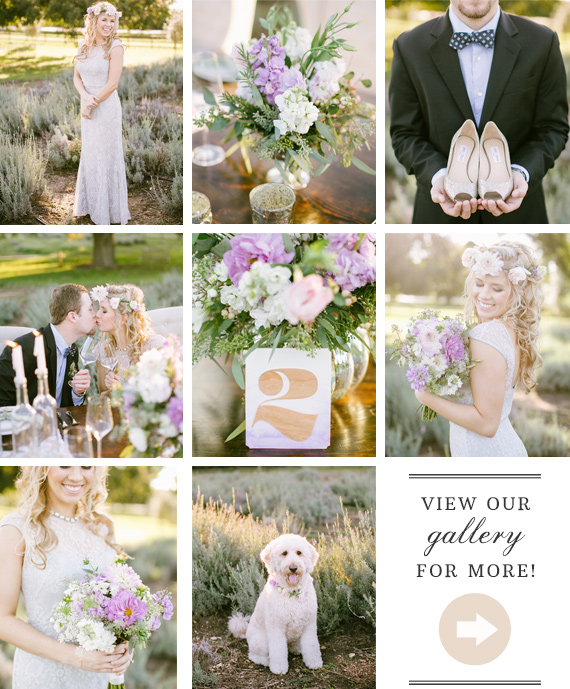 Lavender farm wedding inspiration | Photo by Kimberly Chau | Read more - http://www.100layercake.com/blog/?p=66916