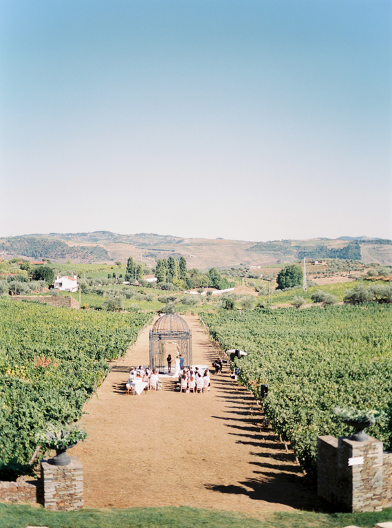 Elegant Portugal vineyard wedding | Photo by André Teixeira from Branco Prata | Read more - http://www.100layercake.com/blog/?p=70468