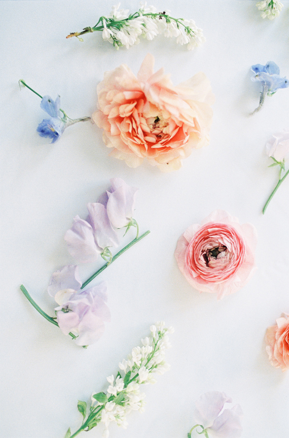 Spring floral beauty inspiration | Photo by DArcy Benincosa | 100 Layer Cake | 
