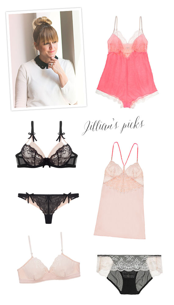 Jillian bridal lingerie picks