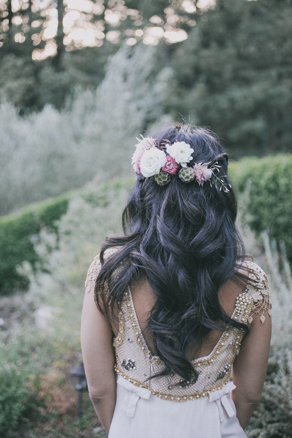 flower crown | Photo by Edyta Szyszlo Photography | Read more - http://www.100layercake.com/blog/?p=70192