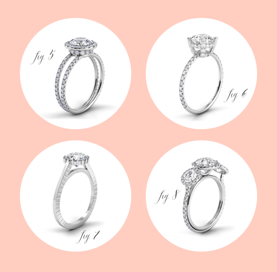 Engagement and wedding ring ideas | 100 Layer Cake 