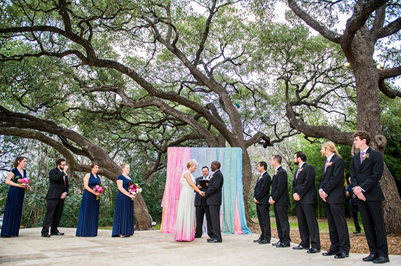 Modern geometric texas wedding | Photo by Cory Ryan | Read more - http://www.100layercake.com/blog/?p=71871 