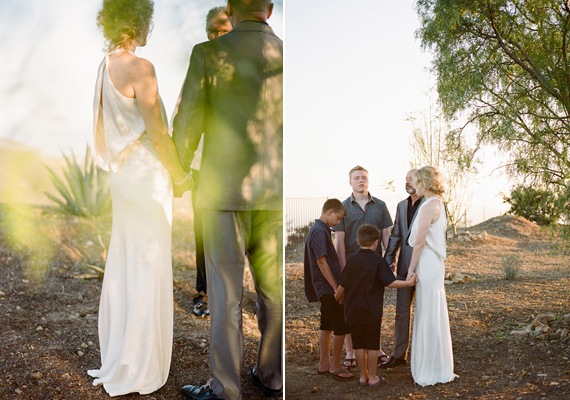 Malibu Elopement | Photo byThe Why We Love of The Wedding Artists Collective  | Read more -  http://www.100layercake.com/blog/?p=73377