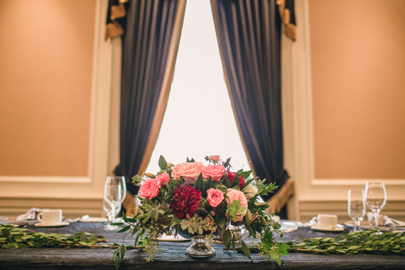 Pink and gold Canadian wedding | Photo by Brittany Mahood Photography | Read more - http://www.100layercake.com/blog/?p=72489