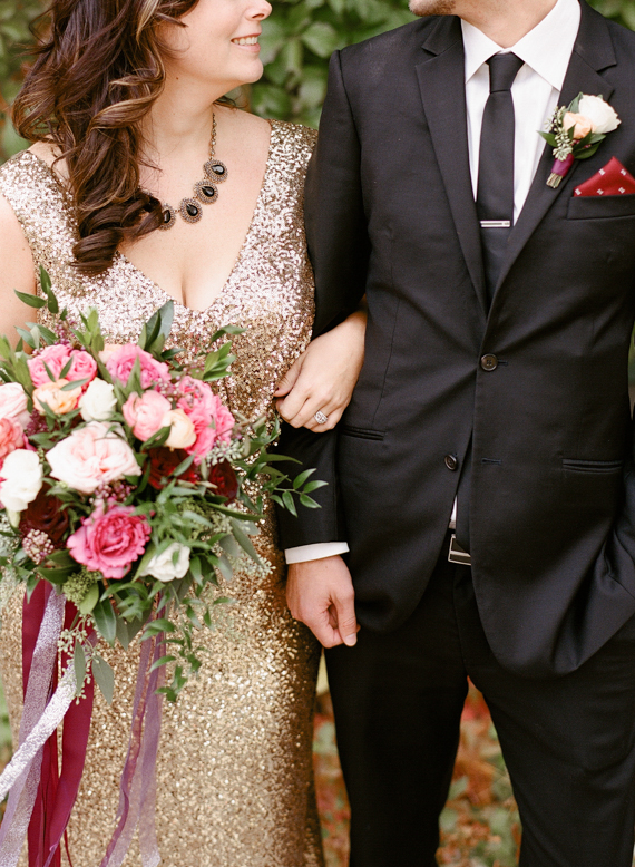 Pink and gold Canadian wedding | Photo by Brittany Mahood Photography | Read more - http://www.100layercake.com/blog/?p=72489