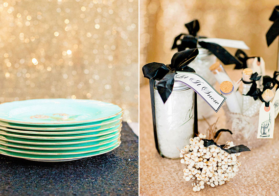 Art deco engagement shoot and party ideas | Photo by Style It Photography | Read more -  http://www.100layercake.com/blog/?p=73690