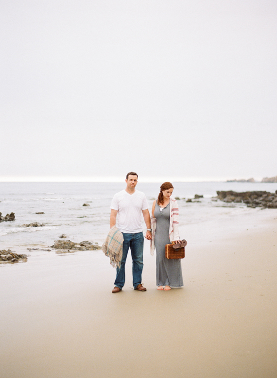 Coastal California engagement session | Photo by The Why We Love | The Wedding Artist Collective | 100 Layer Cake