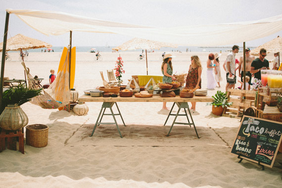 Surf themed 40th birthday party | Photo by Laura Goldenberger | 100 Layer Cake