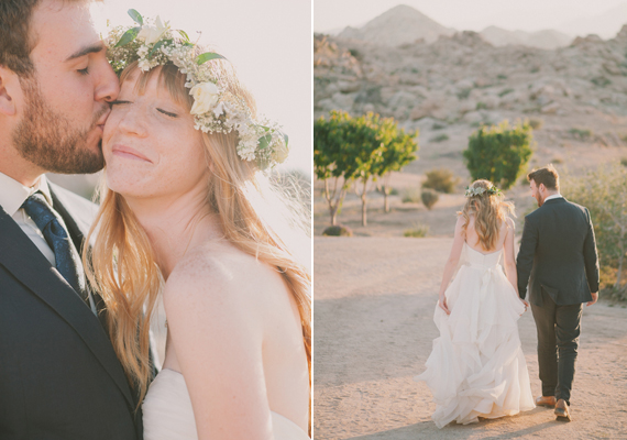 DIY bohemian desert wedding | Photo by Fondly Forever Photography | Read more - http://www.100layercake.com/blog/?p=75943