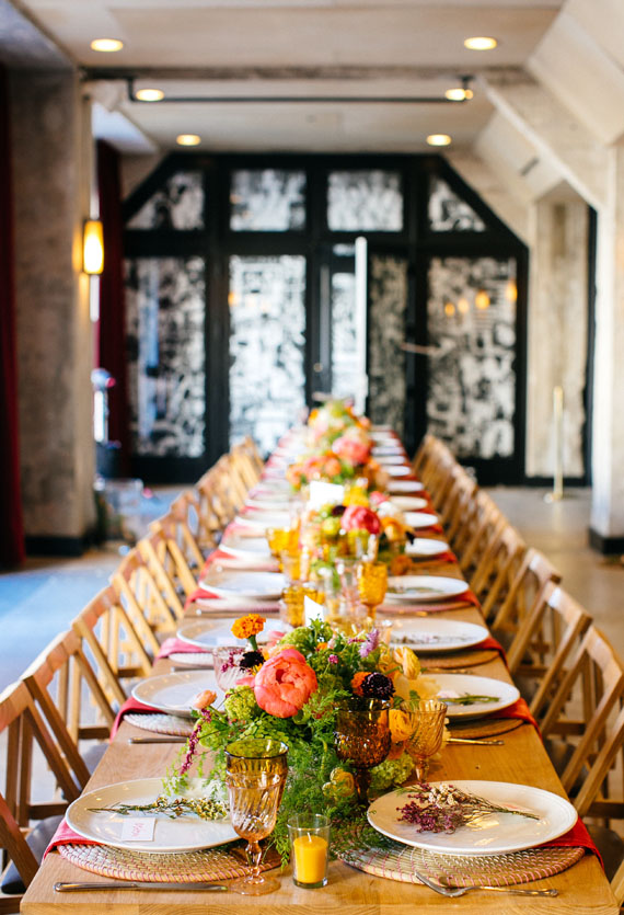 Ace Hotel downtown LA wedding | Photo by Jennifer Emerling of  YEAH! Weddings | Read more -  http://www.100layercake.com/blog/?p=75850