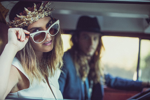 Southern California road trip elopement | Photo by Hailley Howard | Read more - http://www.100layercake.com/blog/?p=77465