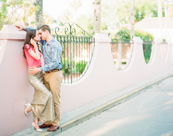 St. Augustine Florida engagement shoot | Photo by Jennifer Blair Photography | Read more - http://www.100layercake.com/blog/?p=77392