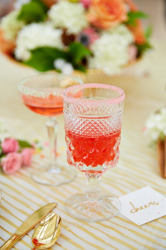 Sugar Pop Bridal Shower inspiration | Photo by WojoImage Photography | Read more - http://www.100layercake.com/blog/?p=77879